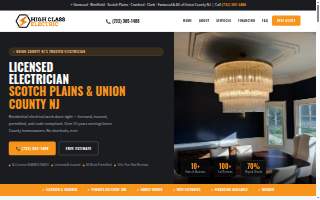 High Class Electric LLC website