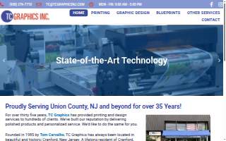 TC Graphics NJ of Clark website