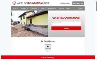 Westlake Concrete & Foundation Repair of Clark website