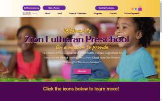 Zion Lutheran Preschool website