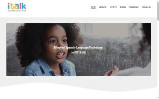 italk Speech & Language Center website