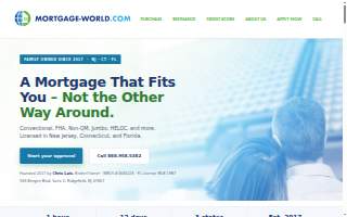 Mortgage World LLC website