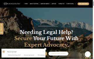 The Harrell Law Firm website