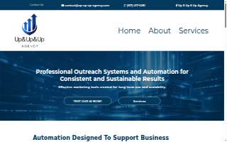 Up&Up&Up Agency website