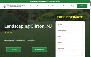 Clifton Landscaper & Landscaping Lawn Care Services website