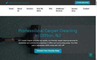 CUY Carpet Cleaner website
