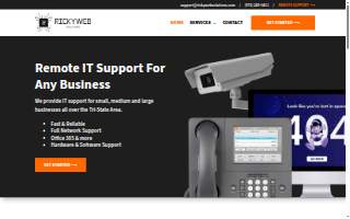 Rickyweb Solutions website