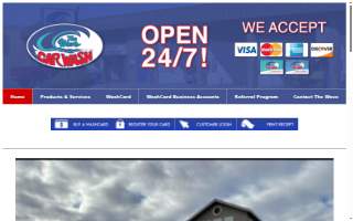 Wave Carwash website