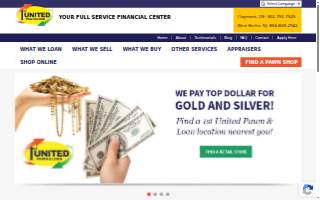1st United Pawn & Loan of Collingswood website