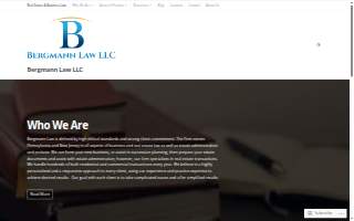 Bergmann Law LLC. website