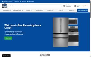 Brooklawn Appliance Outlet of Collingswood website