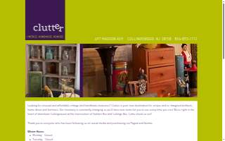 Clutter Vintage website