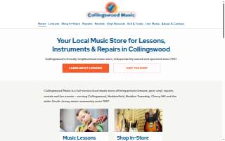 Collingswood Music website