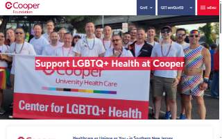 Cooper Center for LGBTQ+ Health website