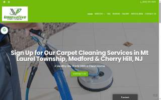 Innovative Carpet Cleaning of Collingswood website