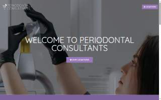 Periodontal Consultants - Cherry Hill website