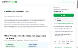 Prime Electrical Services of Collingswood website