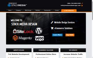 Stack Media Design of Collingswood website