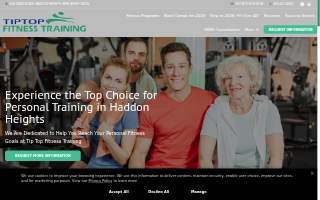 Tip Top Fitness Training, LLC. website