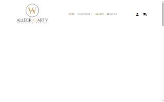 Allegra Party Rentals & Design of Roselle website