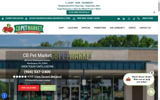CB Pet Market - Wholesome Pet Essentials website