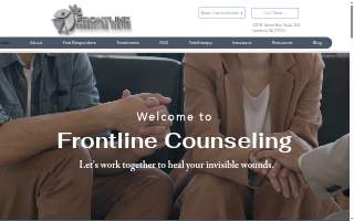Frontline Counseling Center website