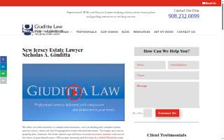 Giuditta Law of Roselle website