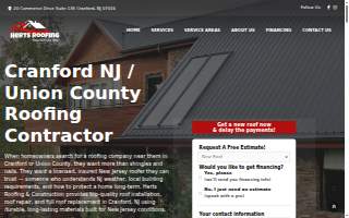 Herts Roofing & Construction website