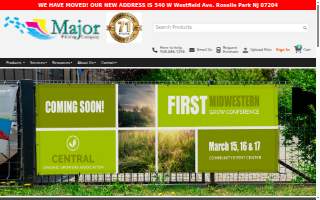 Major Printing Company of Cranford website