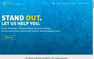 Impact Marketing of Dover website