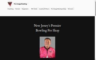 Pro Image Bowling website
