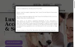 Halo House Animal Resort website