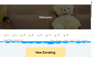 Kinder Bees Daycare LLC website