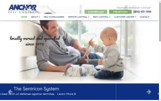 Anchor Pest Control of East Brunswick website