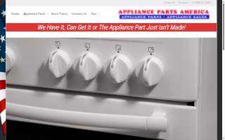 Appliance Parts America of East Brunswick website