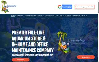 Aquaridise website