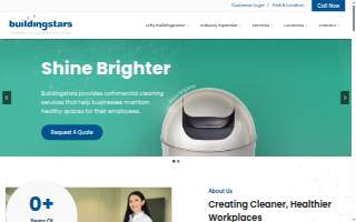 Buildingstars Commercial Cleaning Solutions of New Jersey website