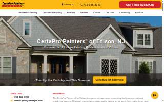 CertaPro Painters of Edison website