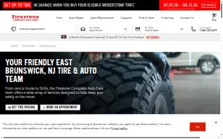 Firestone Complete Auto Care of East Brunswick website