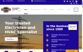Hollander Electric website