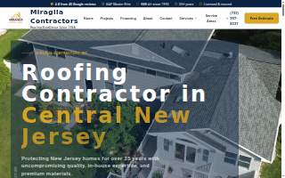 Miraglia Contractors website