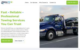 Route 18 Towing of East Brunswick website