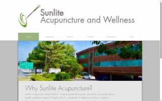 Sunlite Acupuncture and Wellness of East Brunswick website