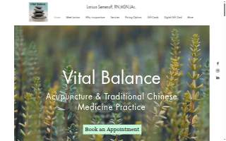 Vital Balance Acupuncture of East Brunswick website