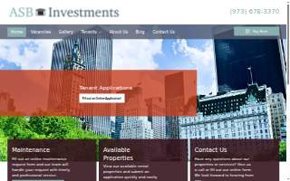 ASB Management of East Orange website