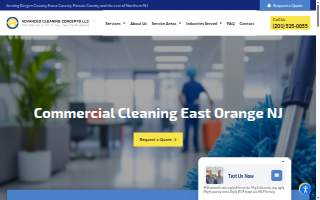 Commercial & Office Cleaning East Orange website