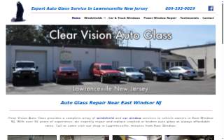Clear Vision Auto Glass of East Windsor website