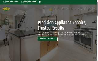 Jersey Appliance Inc. of East Windsor website
