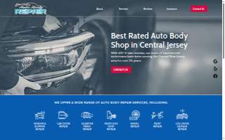 Jim Carl's Auto Body Repair website