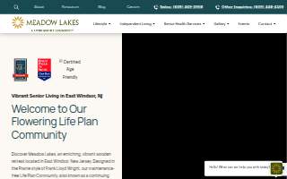 Meadow Lakes website